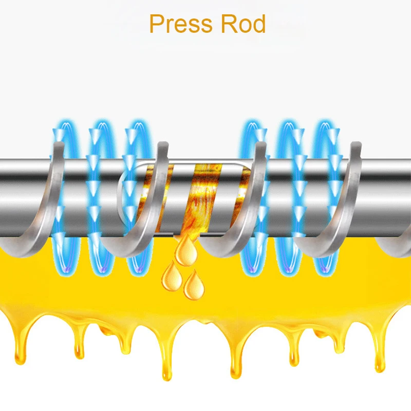 A Pair Oil press Accessories-Press chamber and press rod for oil press, Food Grade Stainless Steel Component 5