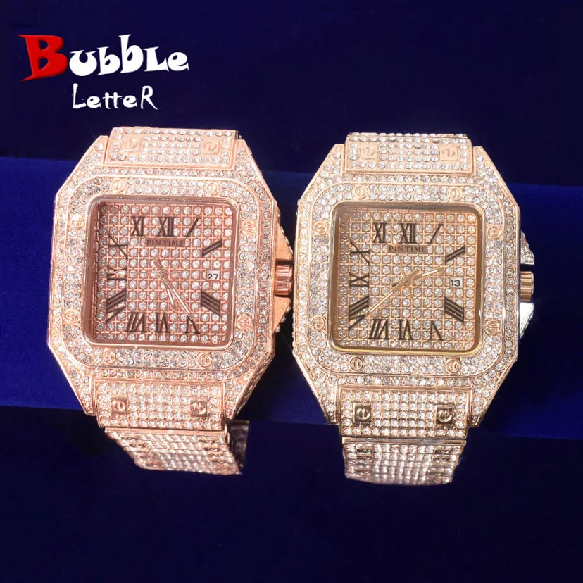 Mens Watch Luxury Quartz-Clock Business Masculino Military Waterproof Relogio Square