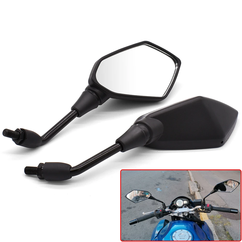Par de Espejos para motocicleta Suzuki GSXR GSX R 600 750 1000 K1 K2 K3 K4 K5 K6 K7 K8 10mm 8mm espejo lateral trasero|Espejos laterales y accesorios| - AliExpress