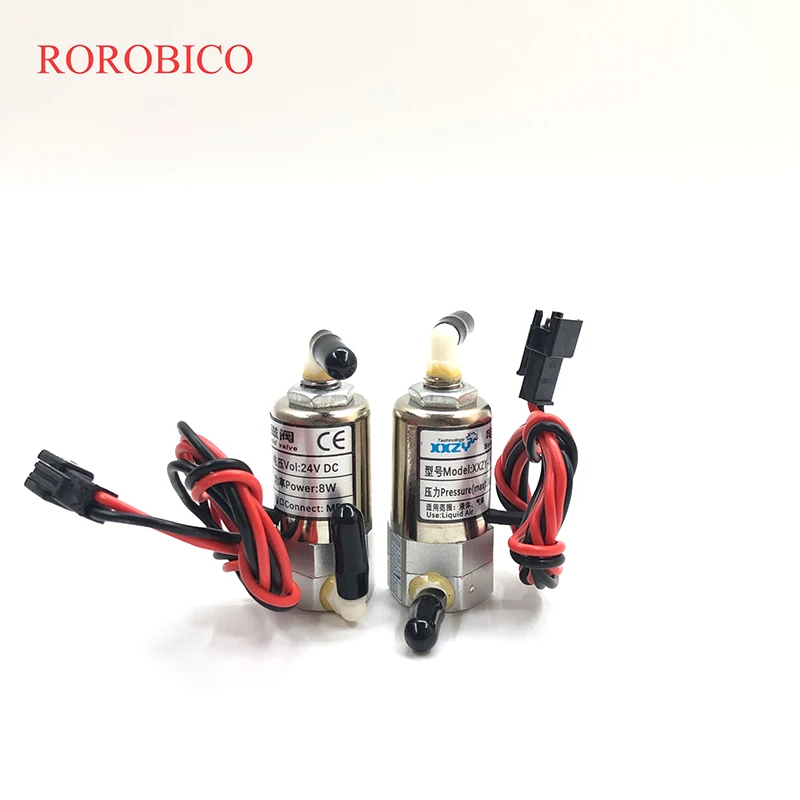 2 шт. высококачественный трехцветный электромагнитный клапан 24 в 8 Вт для