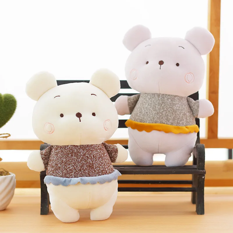 25 см Kawaii большая голова крыса плюшевая кукла супер мягкий хлопок мышь Подушка