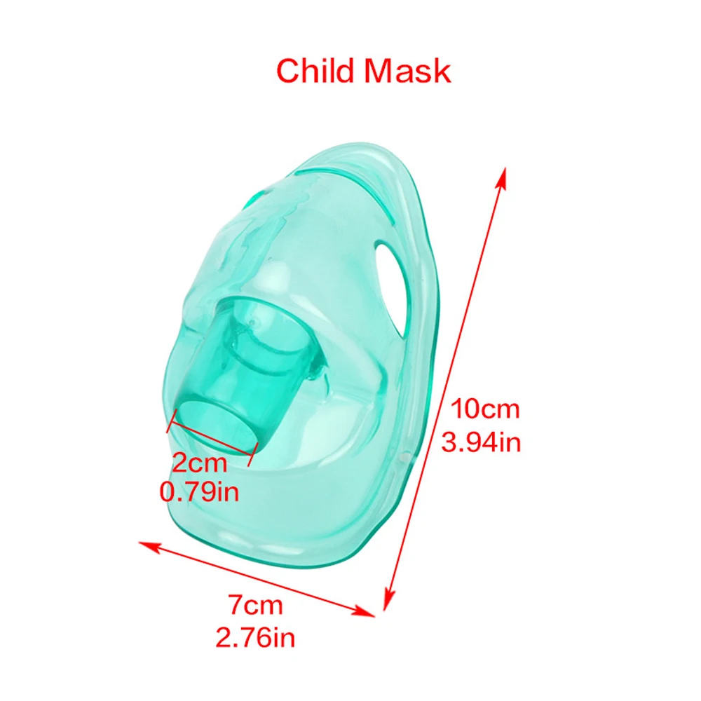 Green Child Небулайзер, аксессуары для взрослых и детей, маска для распыления, ингалятор, маска для дыхания, устройство для ухода за здоровьем, небулайзер для ингаляции, Прямая поставка - Цвет: Green Child