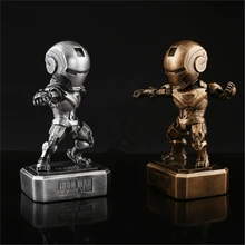 Модный Железный человек 1/9VIIMK6 украшение автомобиля украшение интерьера приборной панели подарок на день рождения Домашний декор