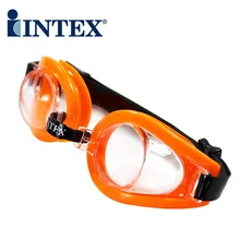 INTEX 55602 водонепроницаемые ультрафиолетовые лучи Детские Водонепроницаемые регулируемые эластичные плавательные очки