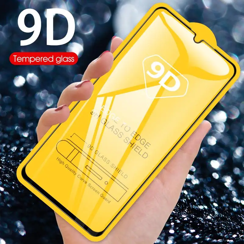 9D Screen Protector Tempered Glass For Huawei Honor 10 lite 20 Pro 8X 9X 8A Full Cover Glass Film For P Smart Z / 2019 Glass|Phone Screen Protectors|   - AliExpress