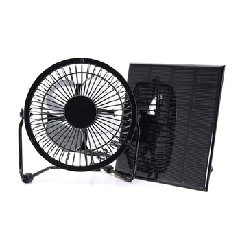 

4/6/8 Inch USB Solar Panel Powered Fan Portable for Outdoor Home Cooling Ventilation HFing