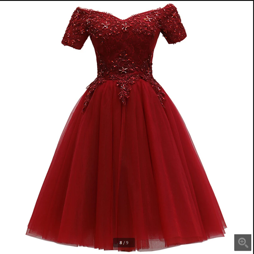 vestido de festa кружевное платье трапециевидной формы с коротким v-образным вырезом для выпускного вечера платья с корсетом для маленьких девочек, вечерние платья, коктейльные платья