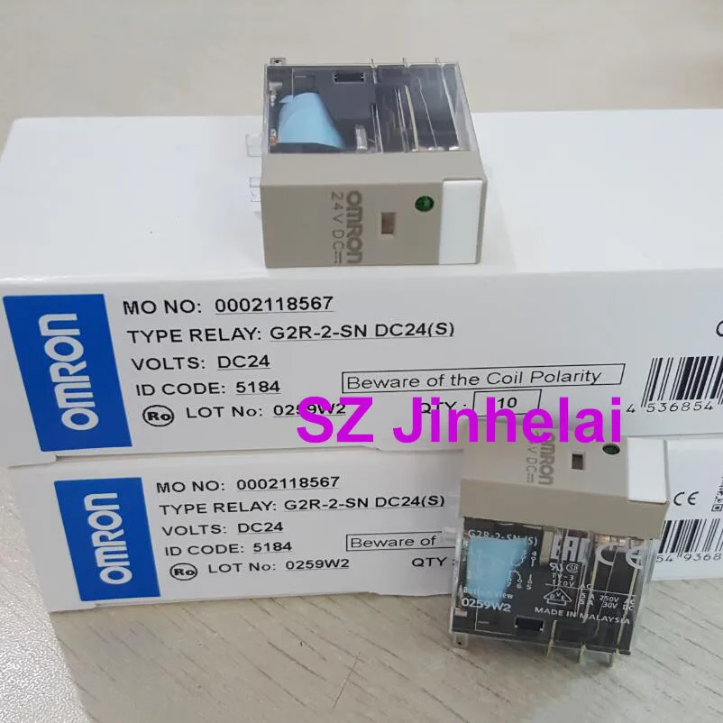 Autêntico e Original Omron Relé Intermediário 24vdc G2r-2-sn Dc24 s