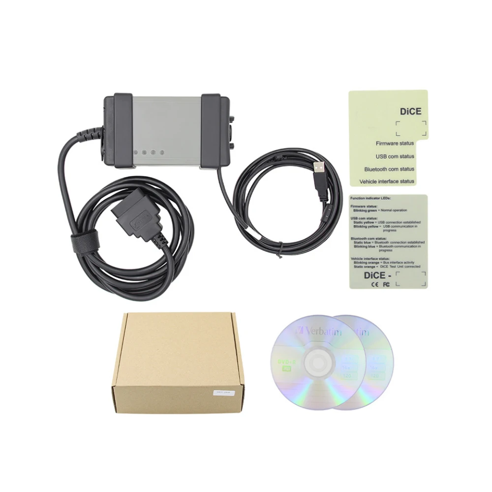 VIDA DICE 2014D for volvo Diagnostic Communication Equipment Full Chip Green Board Vida Dice diagnostic tool