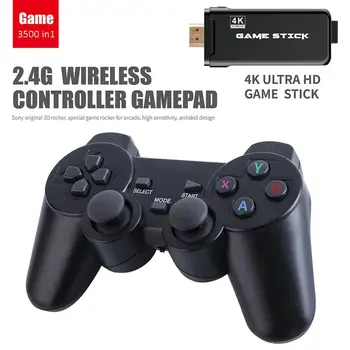 

Mini TV Video Game Console With 2.4G Wireless Controller Built-in 3500 Classic Games Retro Game Console HDMI Output