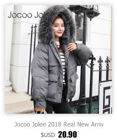 Jocoo Jolee, модная ветровка с капюшоном, куртка в стиле пэчворк, куртки для женщин, цветная куртка на молнии, осень, повседневные пальто, верхняя одежда