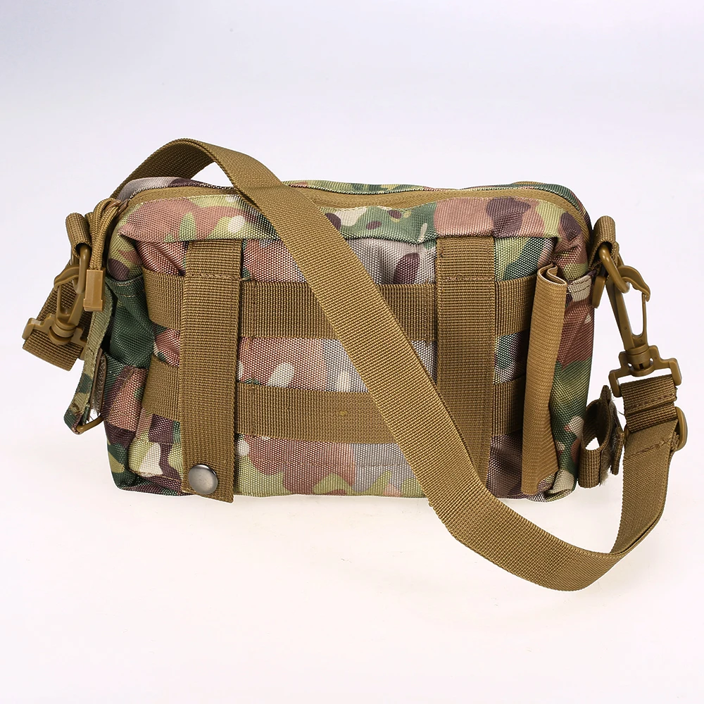 Multi-purpose Fishing Waist Pack Outdoor Water-resistant Fishing Tackle Shoulder Bag Waist Lumbar Fanny Pack Bag