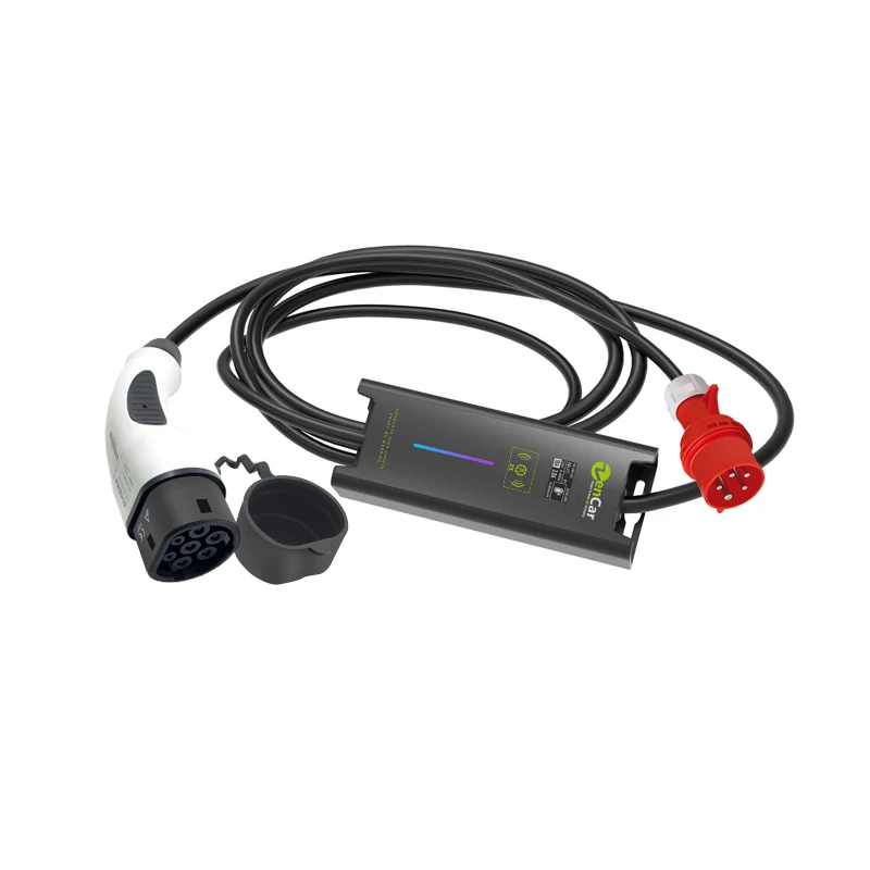 3 6 кВт 5 pin CEE IEC 62196 2 типа ev вилка Регулируемая EVSE 8A 10A 16A м черный кабель для зарядки