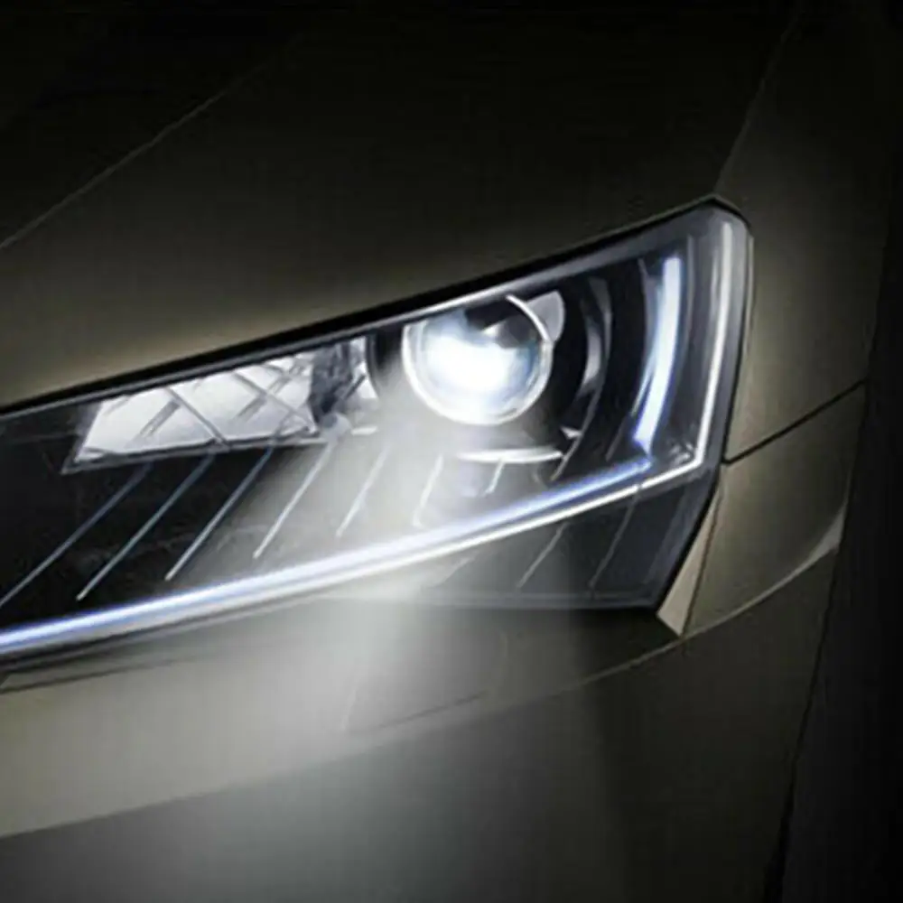 2 шт. H1 противотуманный светильник 100 Вт 6000 К белый светодиодный DRL для вождения