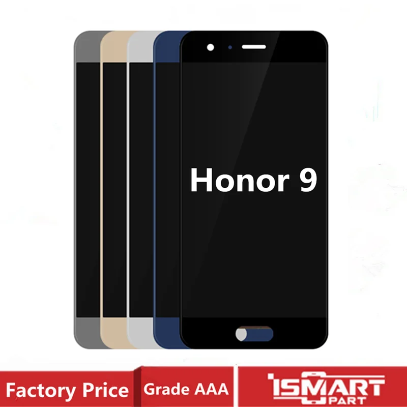 Для Huawei Honor 9 ЖК дисплей сенсорный экран дигитайзер сборка STF L09 AL10 AL00 Замена|Экраны