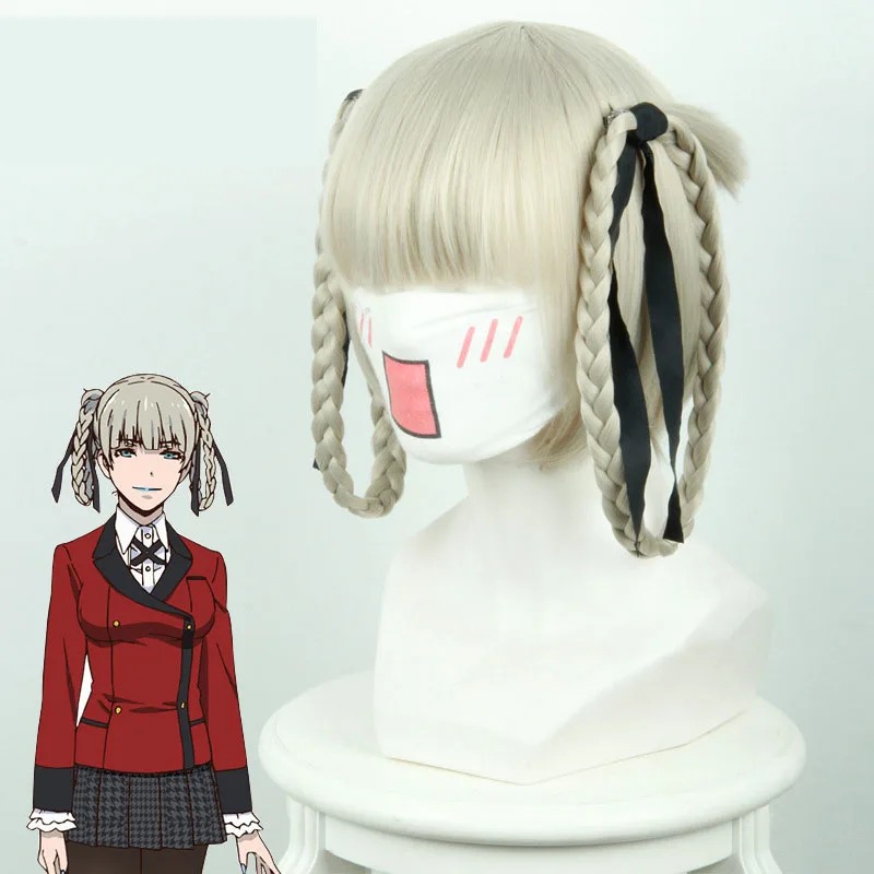 Cosroad Kakegurui Compulsive Gambler Cosplay Wigs Ririka Momobami Runa Yomozuki Mary Saotome Yumeko Jabami Cosplay Wigs0 (8)