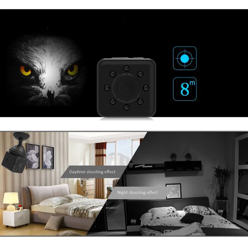 Sq13 Wifi камера 1080P Hd камера удаленного наблюдения домашний монитор камера безопасности инфракрасная камера ночного видения Спортивная камера