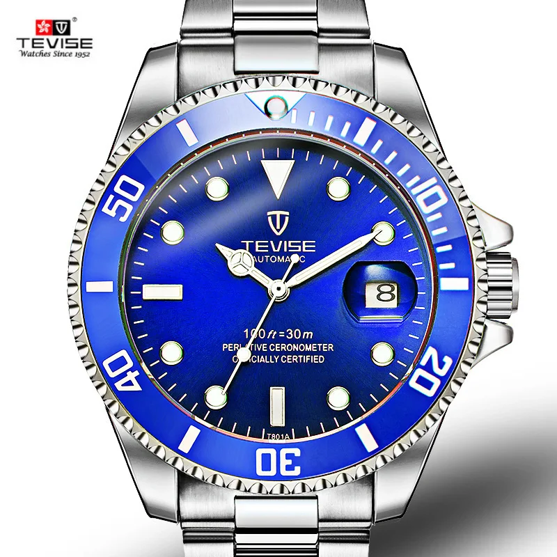 

2018 Twiss Limited Edition-Night Light Fully Automatic Water Ghost Watch Men Quartz Non-Machinery Sports Watch