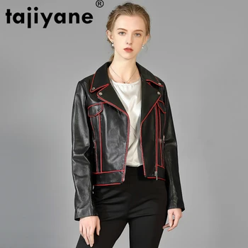 

2020 Genuine Leather Jacket Women Real Leather Jackets Woman Sheepskin Coat Korean Spring Autumn Coats Slim Short Jackets PY17