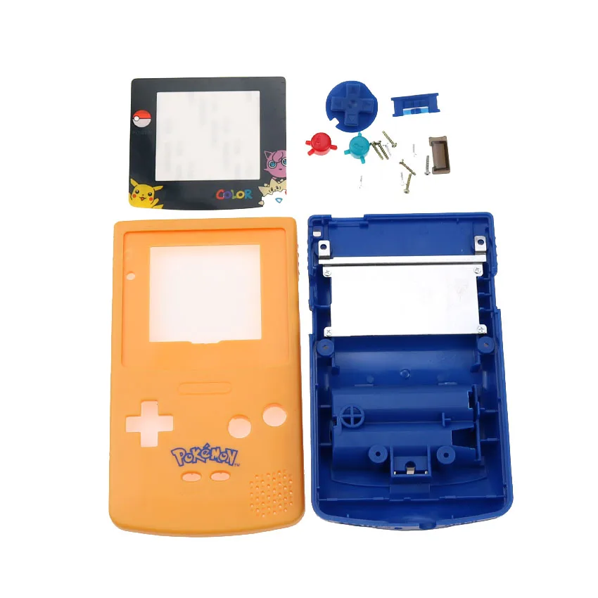 Cltgxdd для GBC Ограниченная серия оболочки заменить на запчасти для Gameboy GBC игровая консоль хост-компьютер контроллер Полный Корпус с отверткой