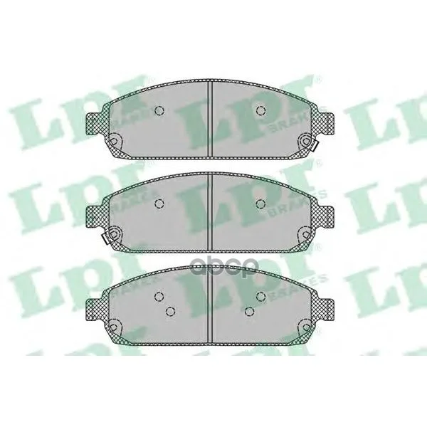Колодки Тормозные Jeep Commander 3.0-5.8 05-/Grand Cherokee 2.7-5.7 00- Передние Lpr 05p1403 Lpr арт. 05P1403