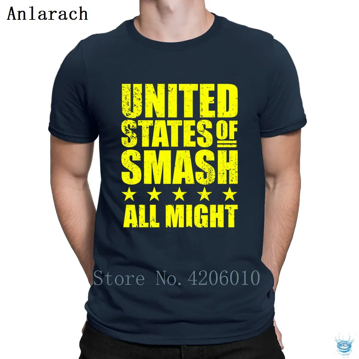 Bnha Соединенные Штаты Smash All Might Plus ультра футболки уникальные свободные хип хоп футболка для мужчин Creature Weird Весна Anlarach