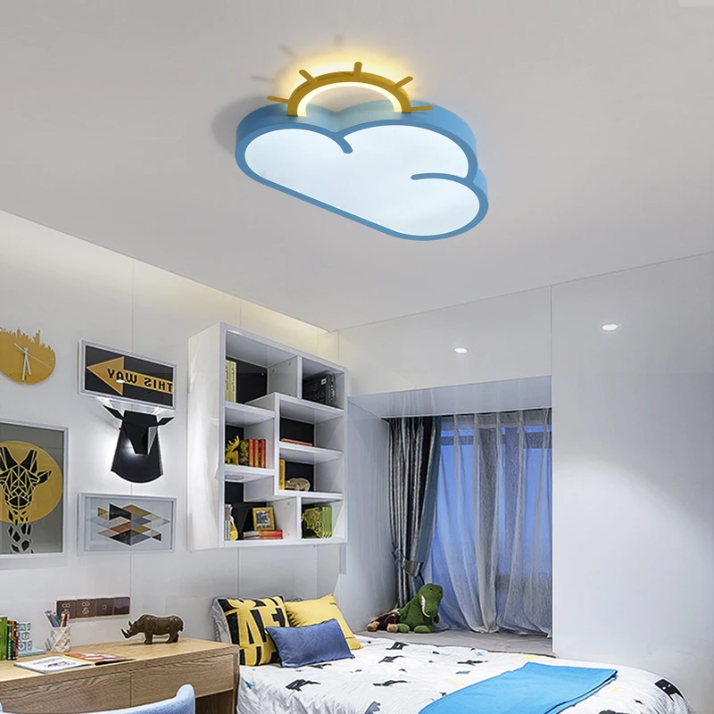 AWSIaiton современные потолочные светильники LED Cloud потолочный светильник для детей