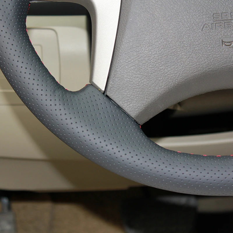 Оплетка на руль для Toyota Highlander 2009 2014 Camry 2007 2011 кожаный чехол автомобильные