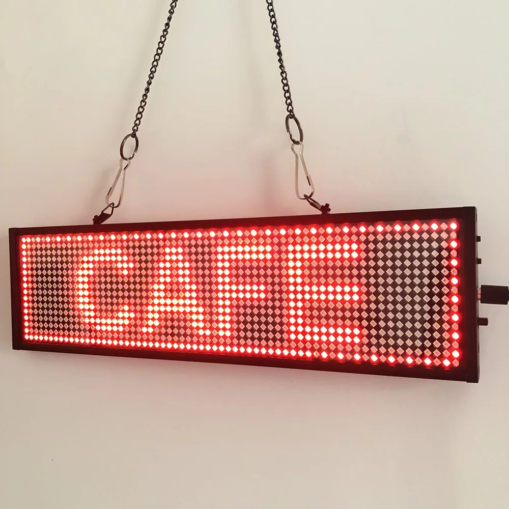 34cm P5 Wifi Programmable Scrolling Message Led Display Panel, 3 Input ...