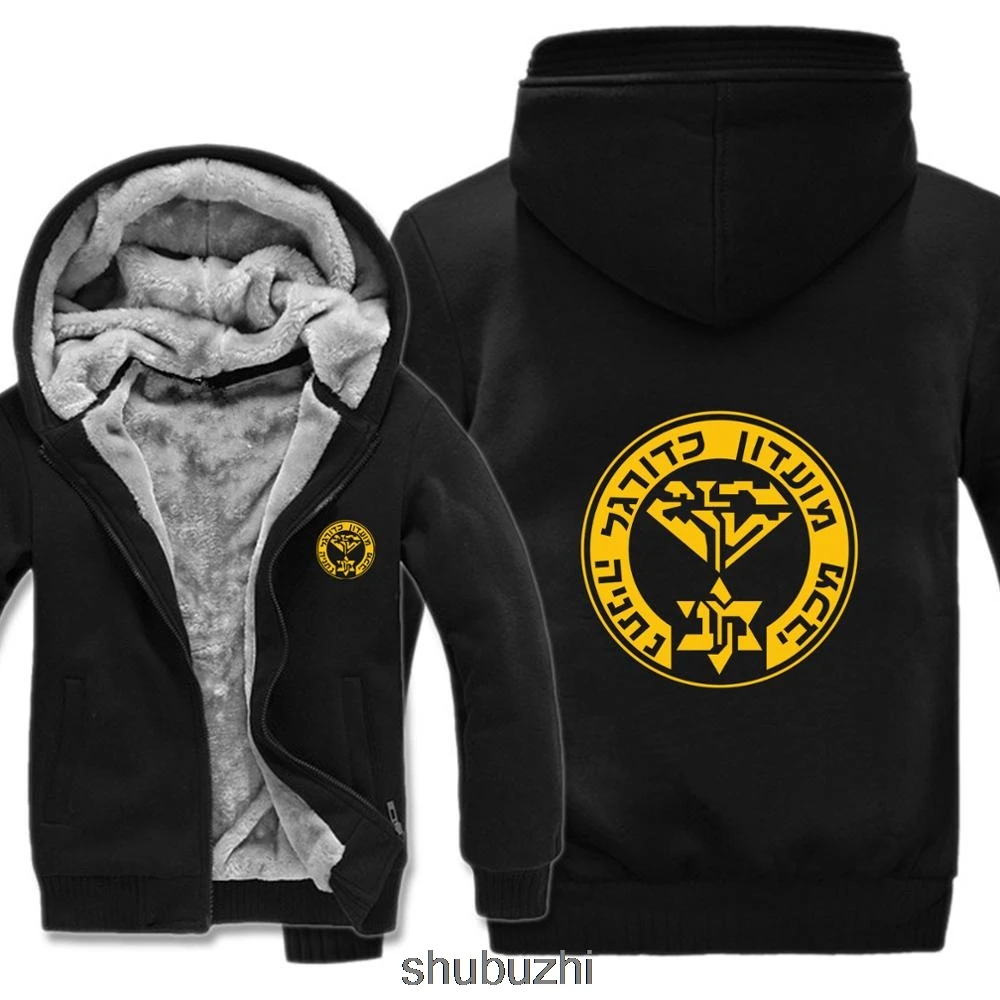 

Maccabi Netanya Hoodies Men Coat Thicken Wool Liner Fleece Popular Maccabi Netanya Sweatshirts Pullover