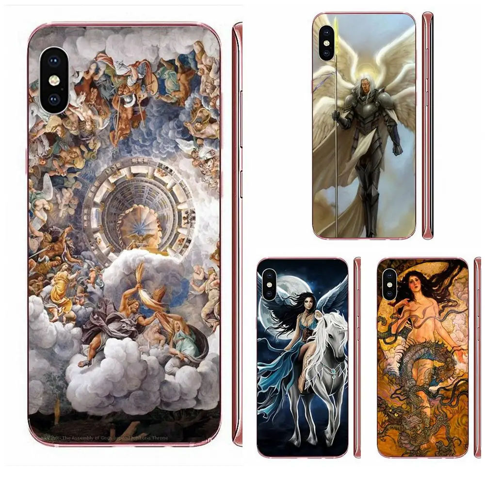 Мягкий чехол греческий мифологический Ангел для LG G3 G4 G5 G6 G7 K4 K7 K8 K10 K40 K50 Q6 Q60 V10 V20 V30
