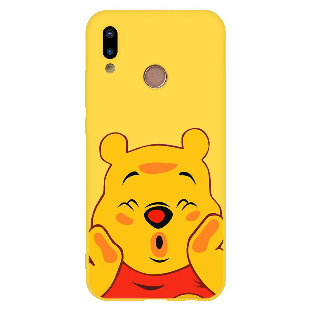 Карамельный цвет матовый чехол для huawei Honor 8X 7A 7X9 10 вид 20 Pro Lite 10i 20i играть Y6 Y9 Pro мультяшный чехол для телефона Capa - Цвет: Khu-weinixio
