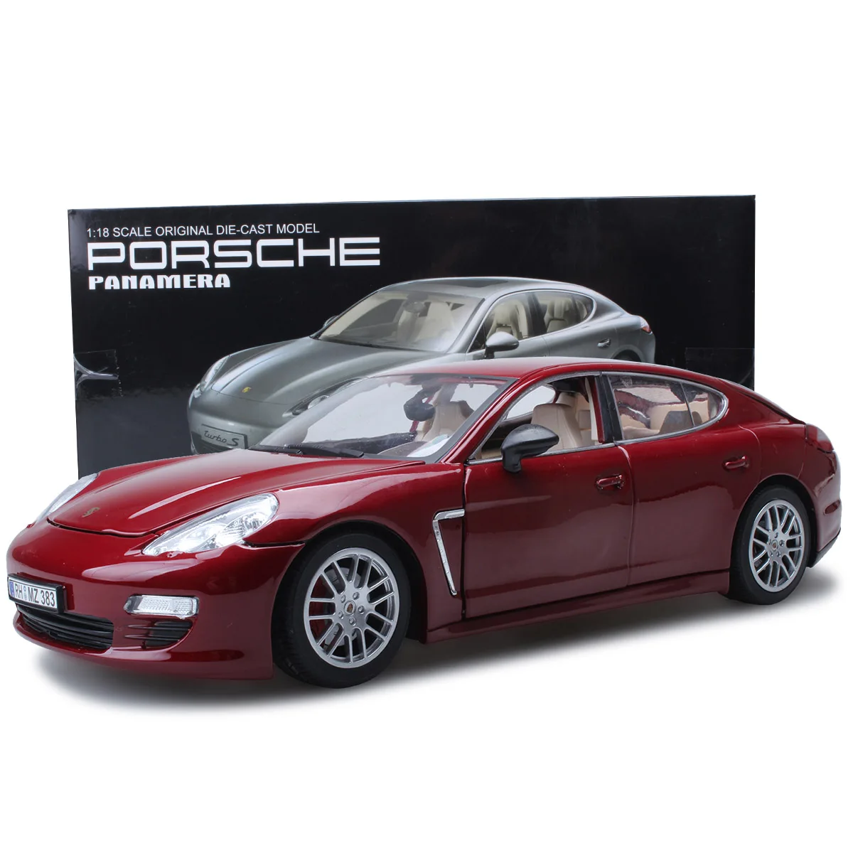 1:18 моделирование Porsche Panamera рулевое колесо управление передний сплав модель автомобиля Металл литья под давлением спортивная игрушка для детей Коллекция