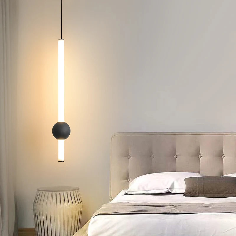 

Modern Pendant Light Creative Simple LED Pendant Lamp Nordic Bedroom/Dinning Room Pendant Lighting Fixture Lampara Luminaria