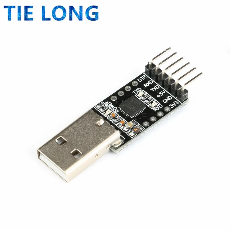 Модуль CP2102 USB 2 0 в TTL UART 6-контактный последовательный преобразователь запасной