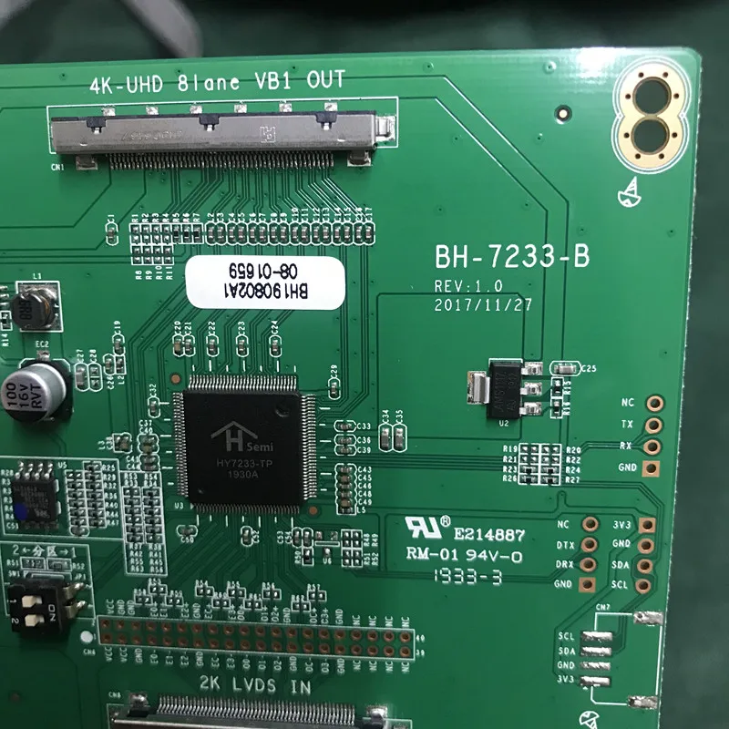 BH-7233-B 2 к 4 к 4 к 2 к плата передачи VbyOne к LVDS 4 к плата преобразования 4 к плата адаптера