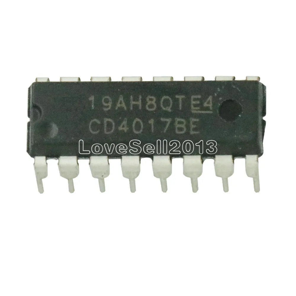 10 шт. электронные микросхемы CD4017 CD4017BE 4017 DIP 16|Запасные части| |
