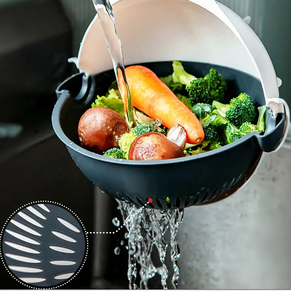 New Multifunction Rotate The Vegetable Potato cutter Slicer Creative Kitchen Tools Vegetable Tools