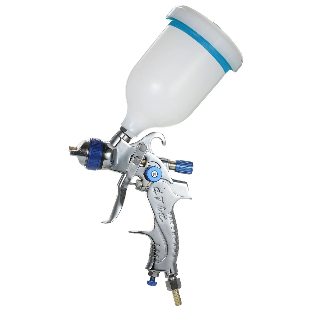 Распылитель HVLP Аэрограф из нержавеющей стали 1,4 мм 1,7 мм 2,0 мм с низким соплом давление воздуха гравитационная подача Авто распылители краски