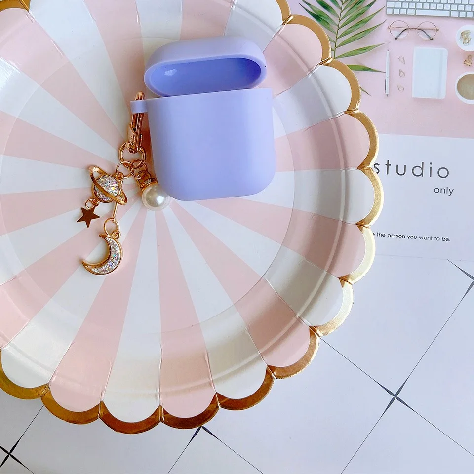 Cosmic Astronaut Spaceman Silicone Case for Apple AirPods 1 2 Case with Keychain Wireless Earphone Case Accessories Cover Box 5 Cosmic Astronaut Spaceman Silicone Case for Apple AirPods 1 2 Case with Keychain Wireless Earphone Case Accessories Cover Box 5