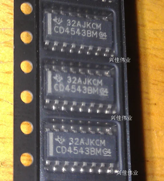 

(5 шт.) CD4543BM CD4543 SOP16