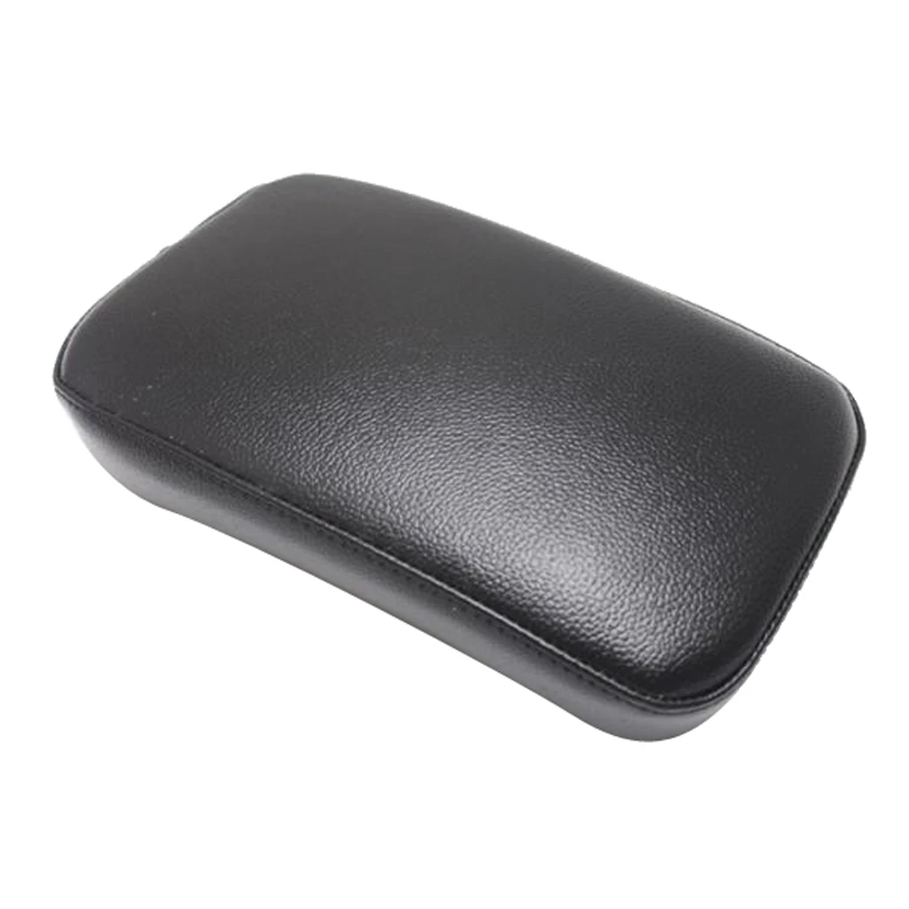 Rear Pillion Passenger Pad Seat 6 Suction Cup for Harley Motorcycle Bike