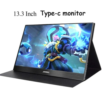 

Portable monitor ips lcd Type-c(usb-c)HDMI for Raspberry Pi 3B laptop/switsh/phone/PS4/Xbox/PC Display / Windows 1080P