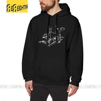 

Bike Addict MTB Mountain Biker Cycling Man Sweatshirt Amazing Cotton Hoodies Design Pullovers
