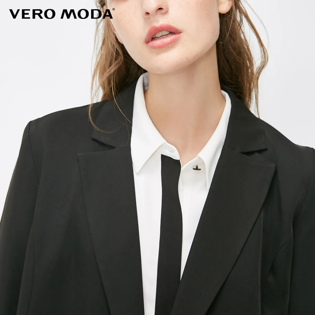 Vero Moda новая лента манжеты черный костюм пальто воротник с отворотами vadim | 318308537