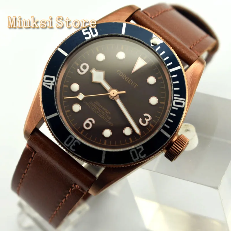 style 4 Модные Топ мужские водонепроницаемые часы CORGEUT 41 мм сапфировое стекло Чайка движение светящиеся механические часы - Цвет: style 4