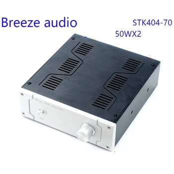 

Small Size Large Thrust Classic Thick Film STK404-070 Fever Amplifier Complete Machine 50WX2 220V Luxury Power Amplifier
