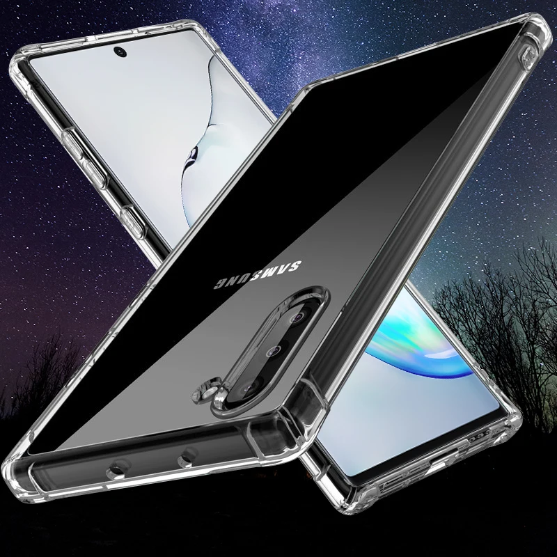 Чехол для samsung Galaxy M10 M20 M30 M30S Note 9 10 Pro Plus прозрачный силиконовый чехол для samsung Galaxy Note9 Note10 Plus Pro