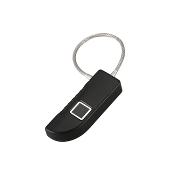 

Fingerprint Padlock, Smart Keyless Security Fingerprint Lock, Portable USB Charging Padlock, IP65 Waterproof Anti-Theft, 40 Fing