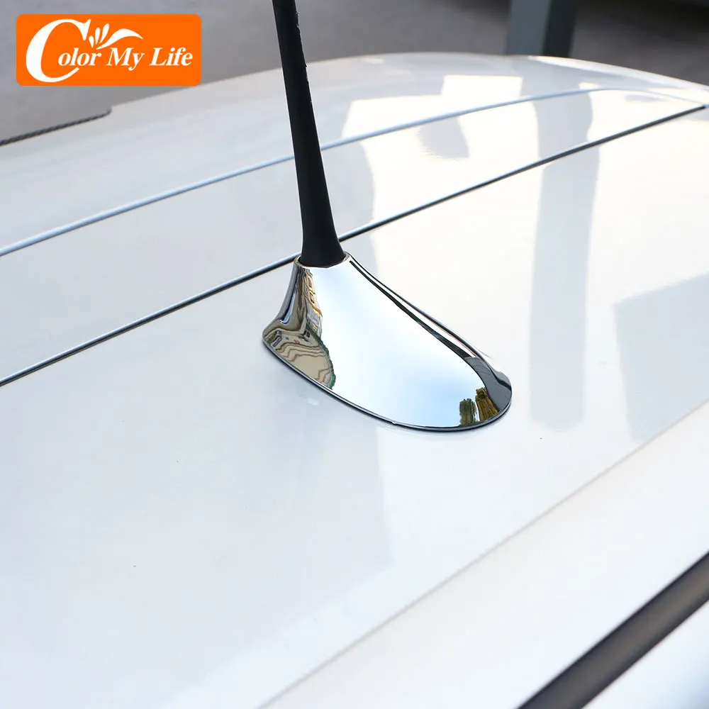 Car Antenna Cap Decorazione Copertura Trim Per Jeep Renegade 2015-2019 Bussola 2017-2019 Adesivi Esterni Accessori Car Styling